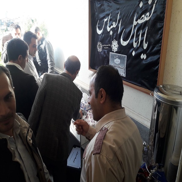 برگزاری ایستگاه صلواتی  به مناسبت ایام شهادت سالار شهیدان و فرا رسیدن موسم اربعین حسینی