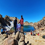 صعود تیم کوهنوردی دانشگاه شهرداری به قله سبلان